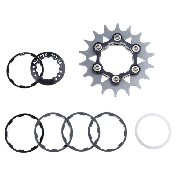 Bicycles Cassette Cog Freewheels Mountain Bike Freewheels High Strength Single Speed Flywheel Easily to Install