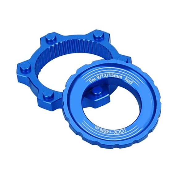 Bicycles Center Lock Adapter with Lock Rings Bicycles 44mm Hubs Center Lock Conversion Spacers Bicycles Accessories