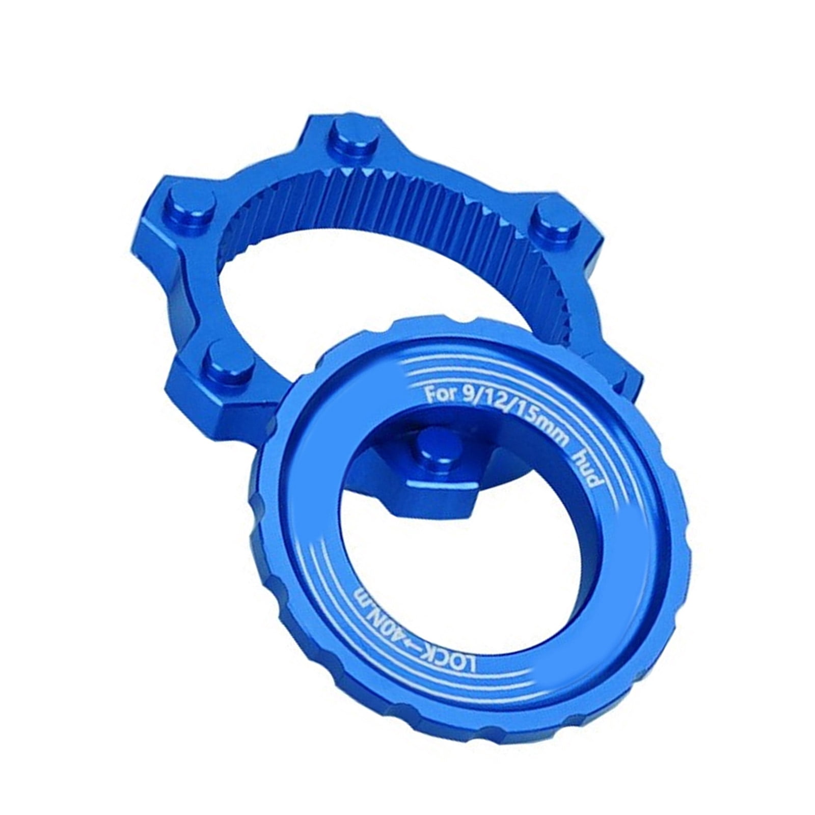 Bicycles Centre Lock Disc Adapter 6 Bolt Disc Brake Rotor Adapter Hubs ...