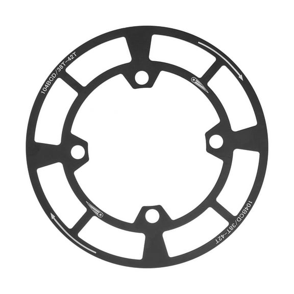 Bicycles Chainring Guard Aluminum Crankset Protector Chain Wheel Sprocket Cover