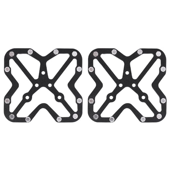 Bicycles Clipless Pedal, 1 Pair Pedal Platform Adapter Aluminum Alloy Bike Pedal Adapter Platform Adapters Cleats Pedal