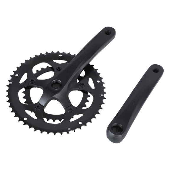 Bicycles Crank Arm Set for Mountain Bicycles Road Bikes 50/34T Mountain Bikes 170mm Square Crankset 8/9 Speed Crankset