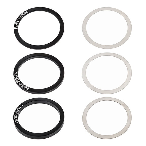 Bicycles Crankset Spacer Chainring Screw Chainwheel Bike Double Cranks Gaskets Cycling Part
