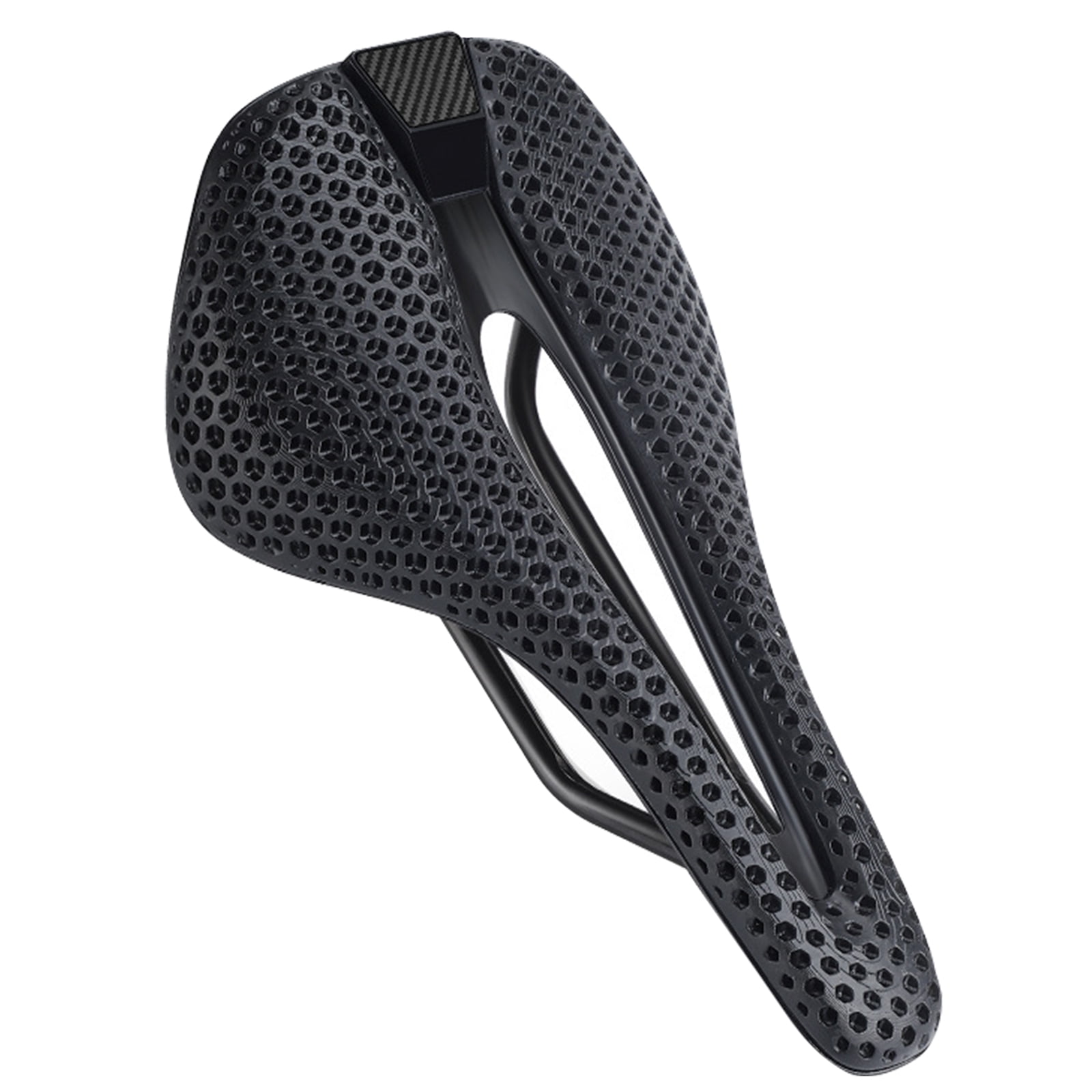 Imitation Carbon Fiber Leather Bicycle Saddle - Bike Seat For Road Bikes & Fixed Gear Bicycles