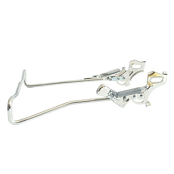 Bicycles Double Kickstand Adjustable Bike Center Mount Stand Nonslip Rear Mount Support Mountain Bike Cycle Parking Rack