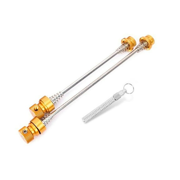 Bicycles Front Rear Hub Set Road Bike AntiTheft Quickly Release Skewers