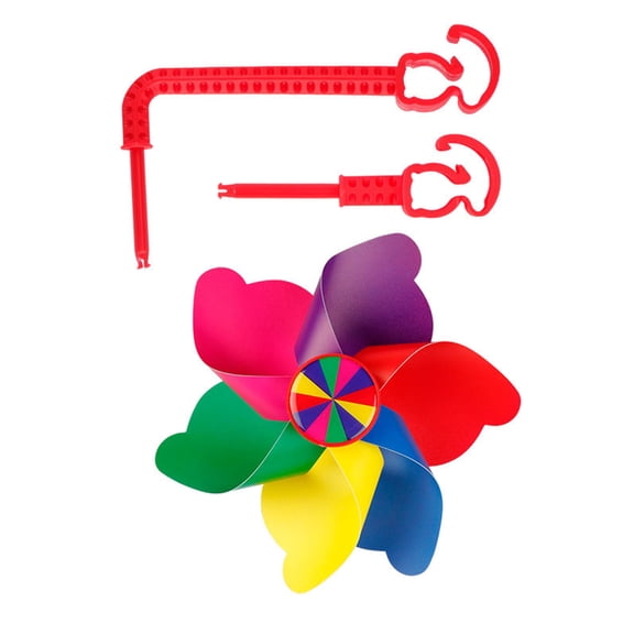 Bicycles Handlebars Pinwheel for Kids Bicycles Handlebars Pinwheel Windmill Spinnings Flower Pinwheel Colorful Decors