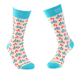 thumbnail image 1 of Bicycles & Hearts Patterned Socks from the Sock Panda, 1 of 1