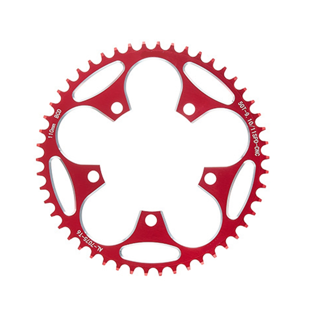 Bicycles Inner Chainring 110BCD/130BCD Chainring Narrow Wide Round ...