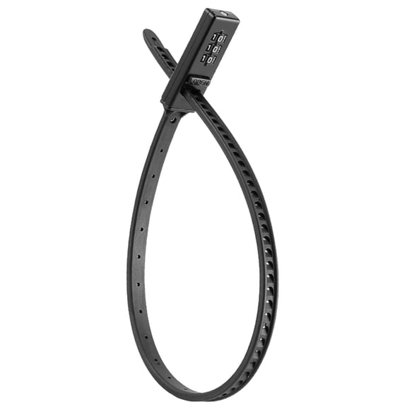 Bicycles Lock, Multifunction Adjustable Bicycles Lock Zips Tie Lock Bikes Luggage Scooter Lockers with 3 Digit Passwords