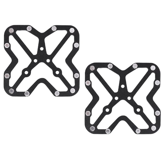 Bicycles Pedal Adapter, 1 Pair Aluminum Alloy Bicycles Clipless Pedal Bicycles Pedal Platform Adapter for Road Bicycles