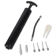 thumbnail image 1 of Bicycles Pumps with Needle, Nozzle, Extension Hoses Basketball Inflator Push & Pulls Inflating Systems Easy to Use, 1 of 10
