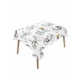 thumbnail image 1 of Bicycles Rectangle Tablecloth, White Vintage Vehicle Modern Abstract Art Waterproof & StainResistant Tablecloth, Washable Oil-proof Table Cover for Dining/Party/Wedding/Camping/Buffet 60x102 In, 1 of 9