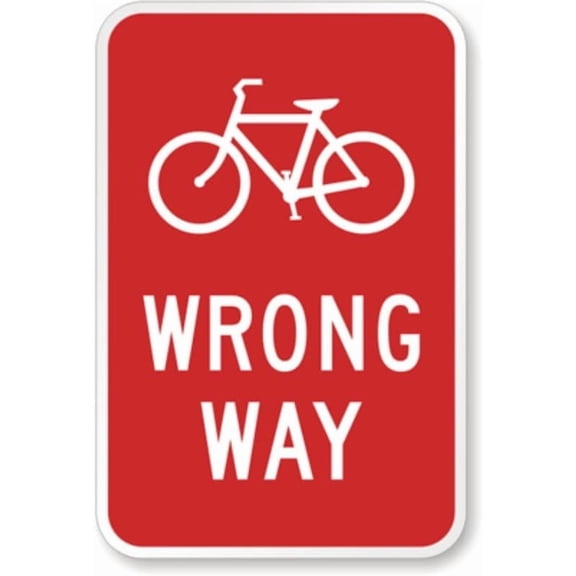 Bicycles Reserved Parking Aluminum Weatherproof 8" x 12" Sign