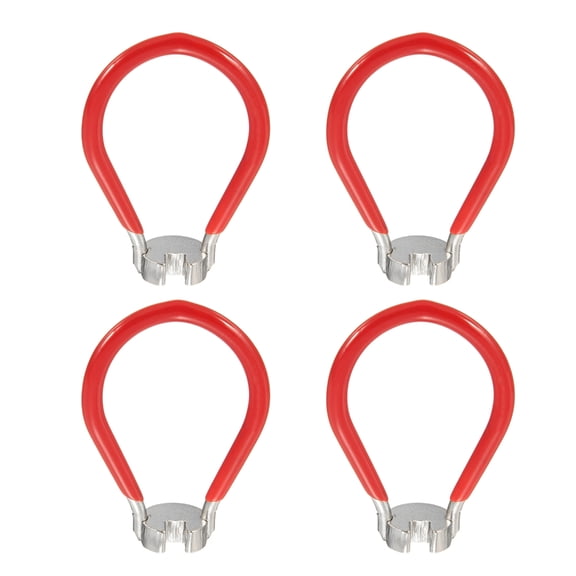 Bicycles Spoke Wrench Carbon Steel Construction Heat Treated Wheel Rims Wrench Spanner For Durability