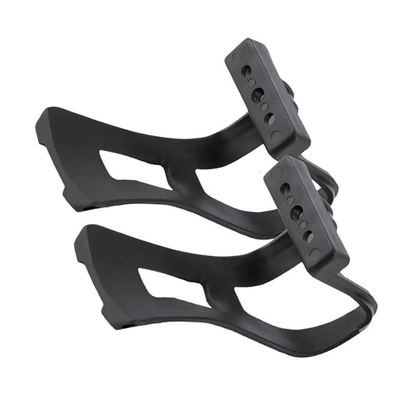Cycling Road Bike Pedal Toe Clip Bicycles Pedal Half Clip Cycling Pedals Toe Clip Straps Bike Strapless Toe Pedal Clip