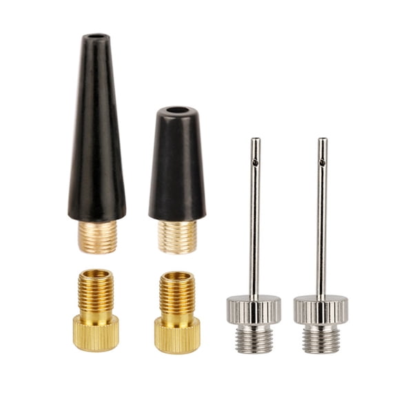 Bicycles Valves Adapter Set Sphere Pumps Needle Replacement Air Nozzle Pumps Adapter Air Pumps Accessories Easy to Use