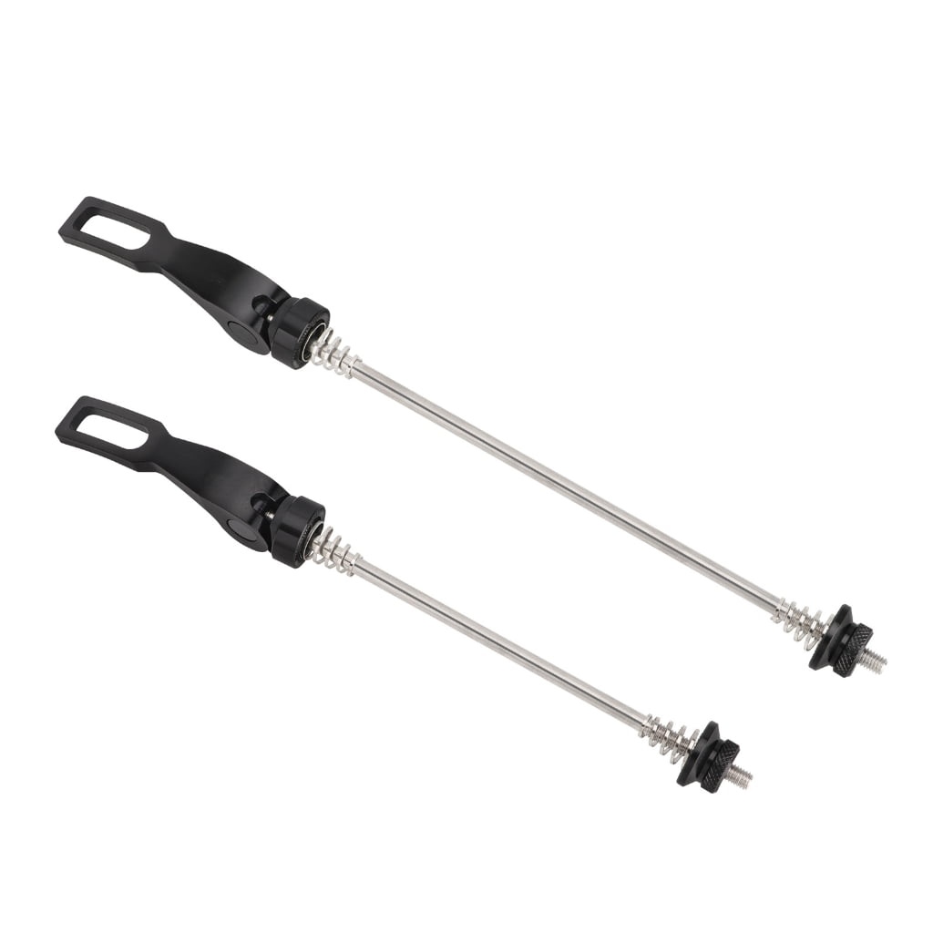 Brochettes De Roue VOANZO – Dégagement Rapide, Alliage Fer/Alu, Rondelles Résistantes – Pour Vélos 26 Pouces (Avant Et Arrière)