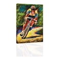 thumbnail image 1 of Bicyclist - CANVAS OR PRINT WALL ART, 1 of 1