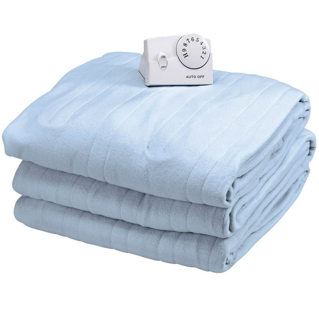 Biddeford 1001903292535 Comfort Knit Fleece Electric Heated Blanket
