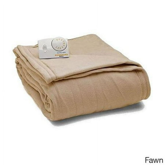 Biddeford Comfort Knit Fleece Heated Electric Blanket