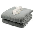 Biddeford Comfort Knit Fleece Heated Electric Blanket