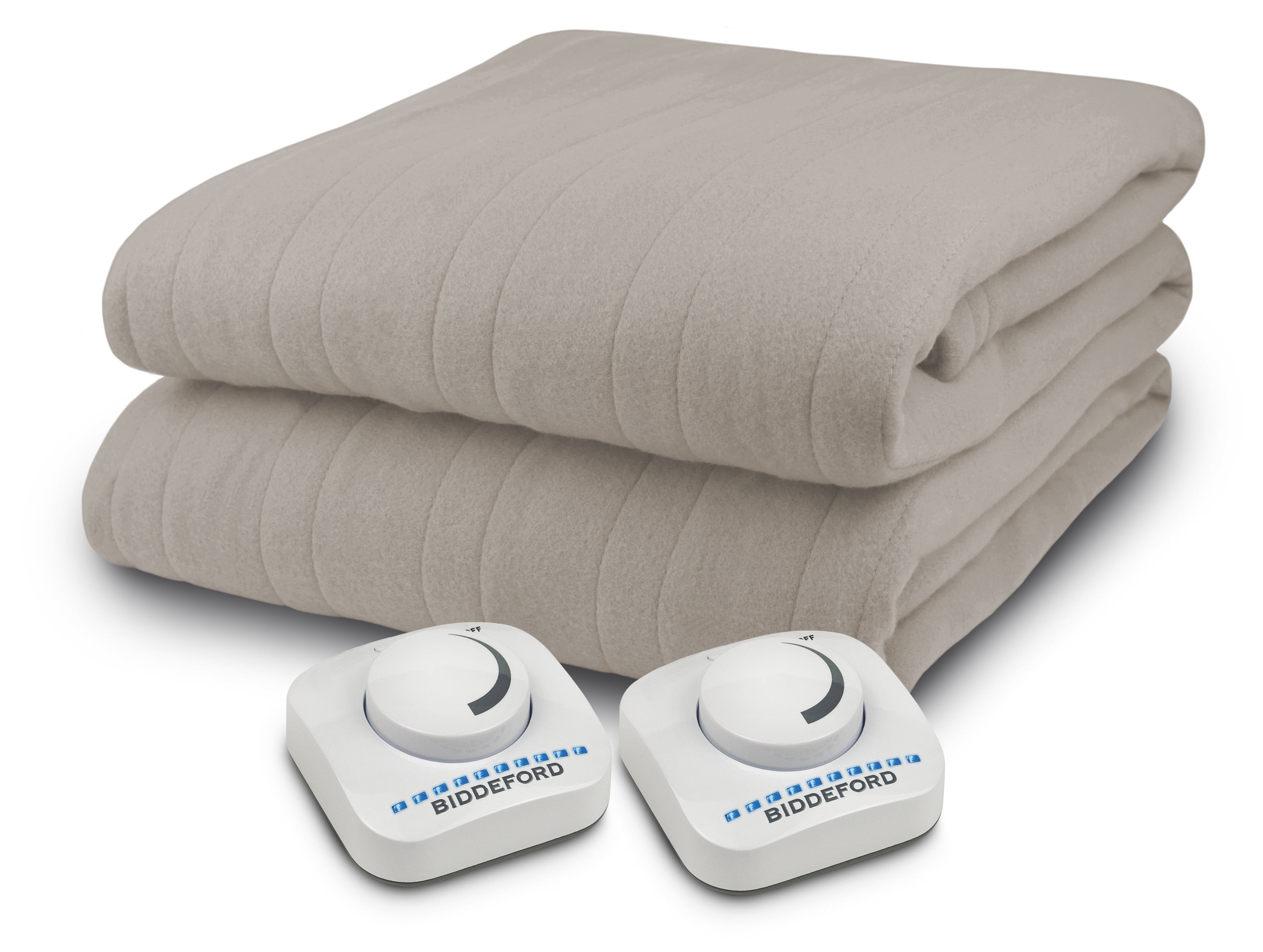 Biddeford Queen Heated Blanket, Dual Control, 10 Heat Settings
