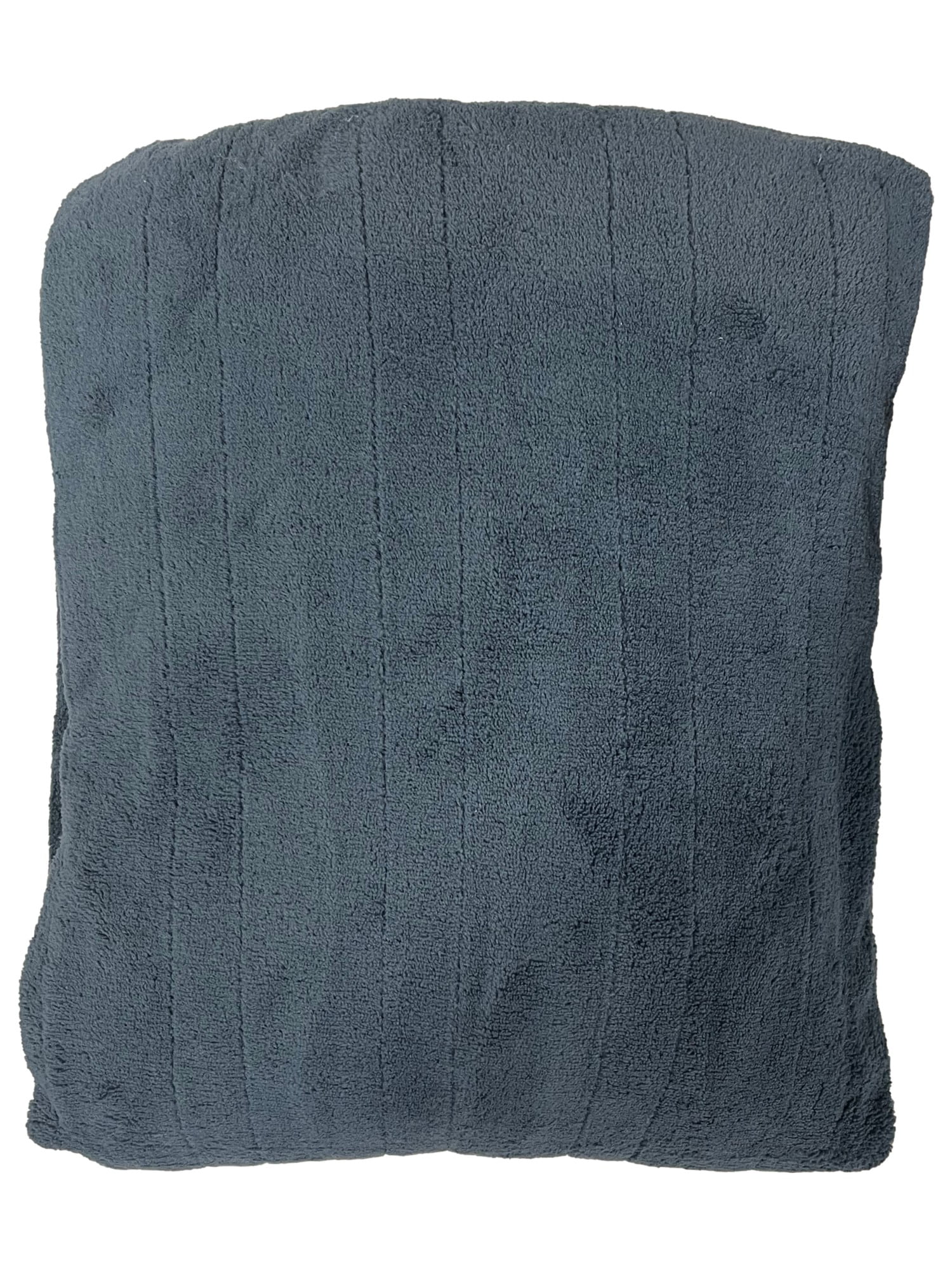 Biddeford Indigo Blue Heated Microplush Electric Blanket, Full Bed Size