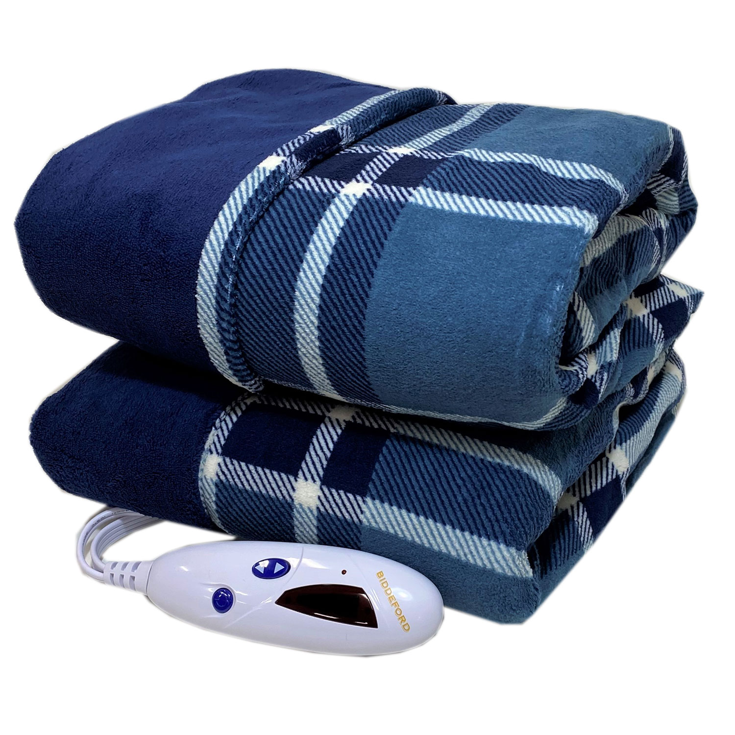 Biddeford Comfort Knit Fleece Heated Electric Blanket