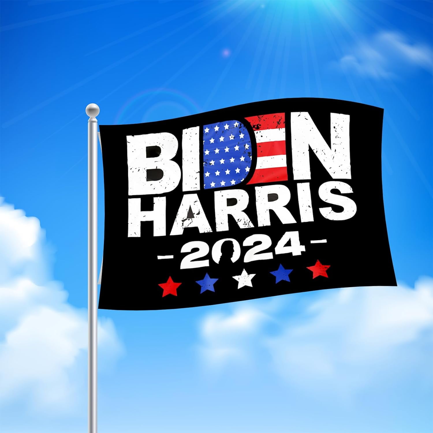 Biden 2024 Flag 3x5 FT Outdoor Biden Harris 2024 Flags Banner Heavy