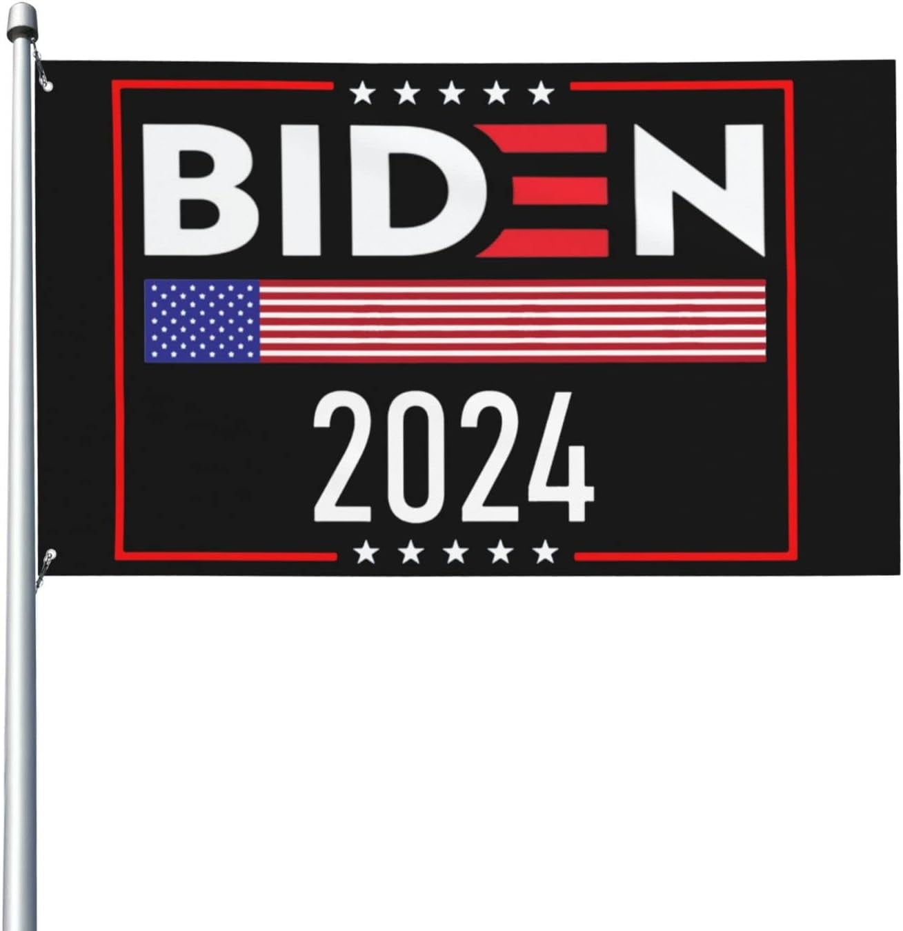 Biden 2024 ReElect Joe Biden Kamala Harris Democrats Flag 3X5