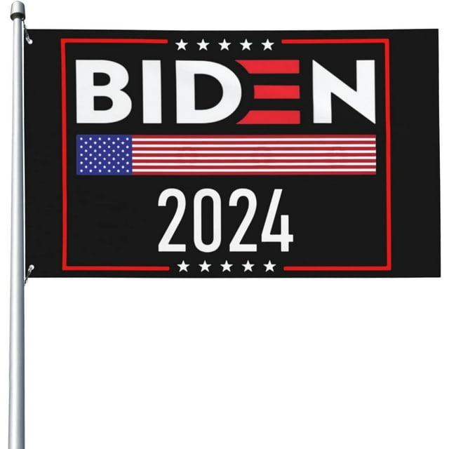 Biden 2024 ReElect Joe Biden Kamala Harris Democrats Flag 3X5