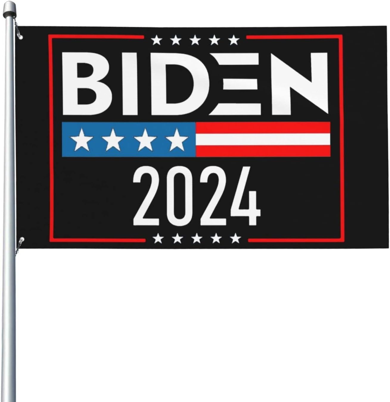 Biden 2024 ReElect Joe Biden Kamala Harris Democrats Flag 3X5
