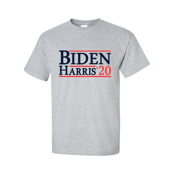 Biden Harris 2020 Presidential Campaign Joe Biden Kamala Harris Political Unisex Short Sleeve T-shirt-Sport Grey-4xl