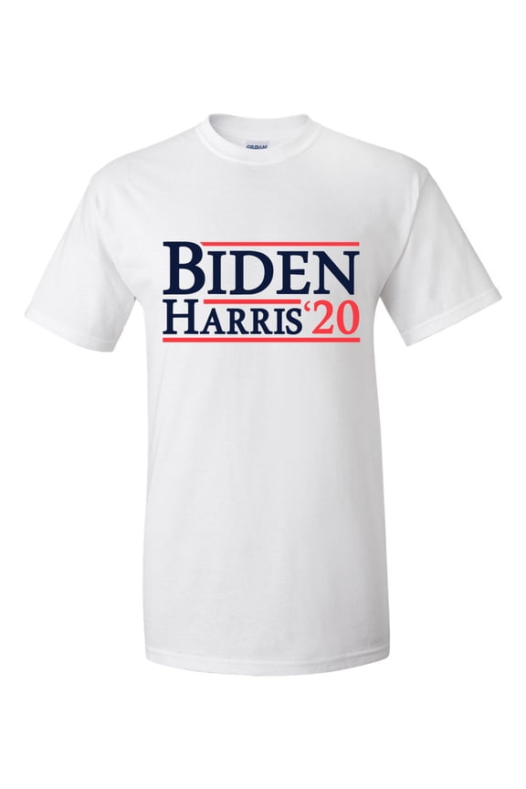 Biden Harris 2020 Presidential Campaign Joe Biden Kamala Harris Political Unisex Short Sleeve T-shirt-White-large
