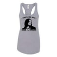 thumbnail image 1 of Biden Harris 2020 The Real MVP Madam Vice President Kamala Harris Women's Racerback Tank Top-Heather Grey-small, 1 of 4