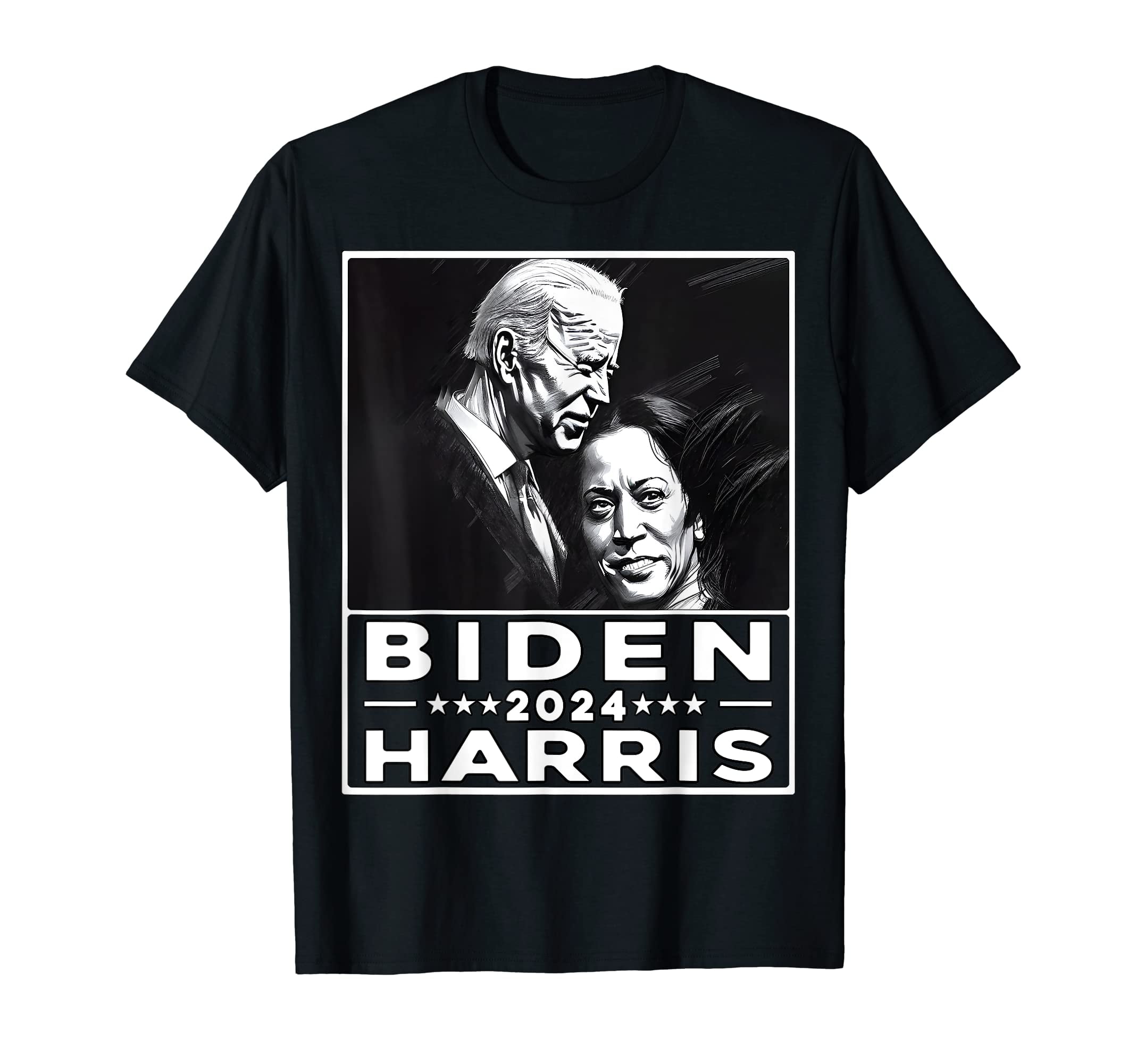 T-Shirt Joe Biden & Kamala Harris - Design Amérique/USA - Toutes Tailles (S-5XL) - 100% Coton - Neuf