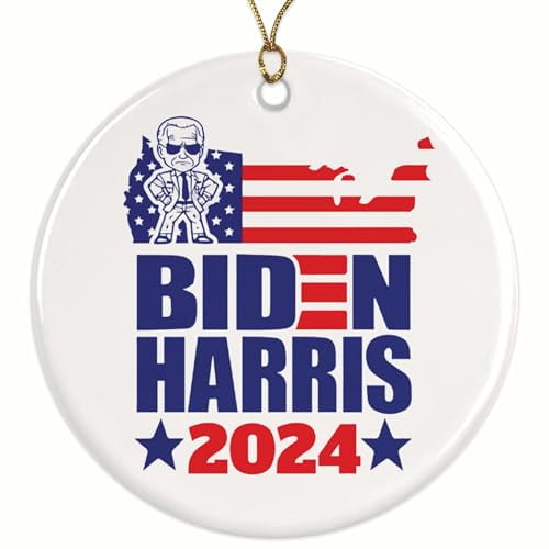 Biden Harris 2024 Christmas Ornament Joe Biden 20242024 Election 2