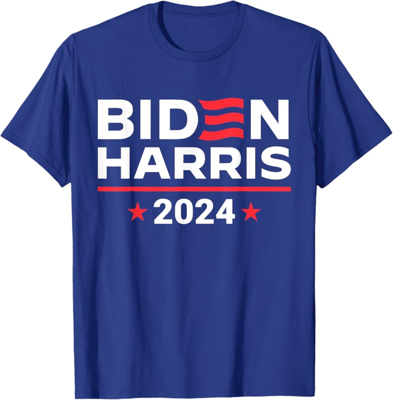 Biden Harris 2024 President American Flag Joe Biden Kamala TShirt