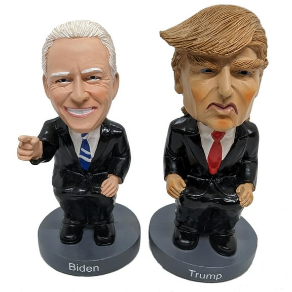 Biden vs Trump CAGE MATCH Duo Package Bobblehead