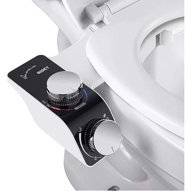 Bidet Attachment for Toilet Seat, Hot and Cold Water Bidet Toilet Seat