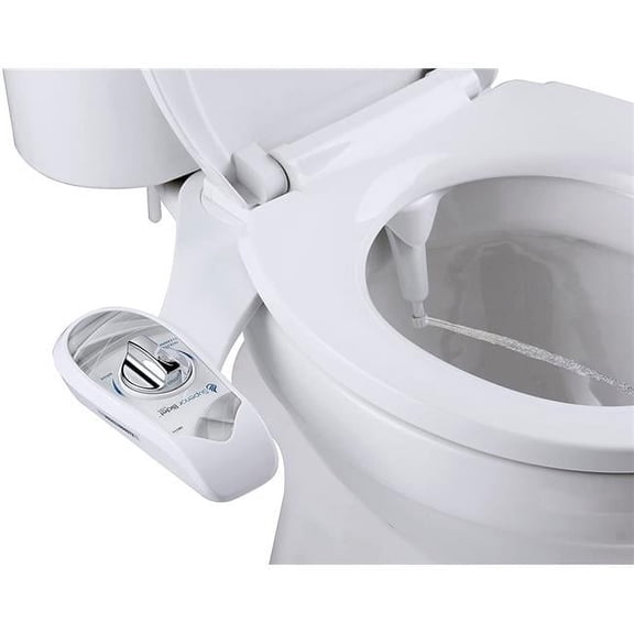 Bidet Attachment with Nozzle Angle Adjuster