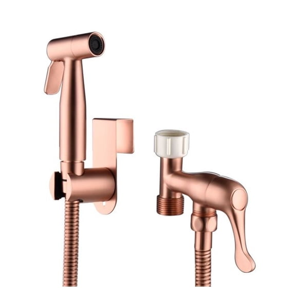 Bidet Sprayer for Toilet, Handheld Cloth Sprayer, Bathroom Sprayer Kit Spray Attachment with Hose, Stainless Steel Easy Install Great Water Pressure for Bathing Pets, Feminine Hygiene