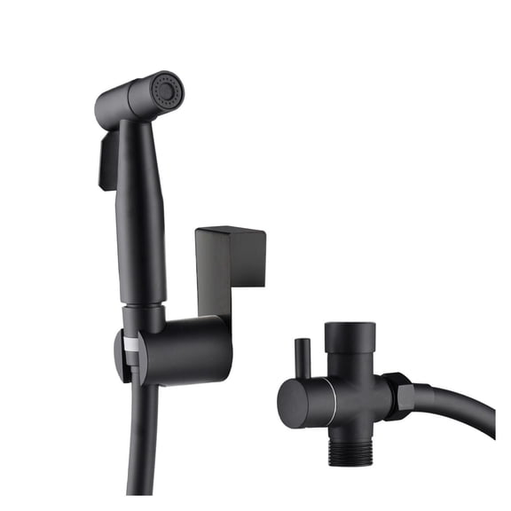 Bidet Sprayer for Toilet, Handheld Diaper Sprayer - Adjustable Pressure Wash, Non-Slip Handle, Bathroom Hygiene - Cloth Diapering, Pet Cleaning, Toilet Cleaning