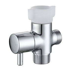Bidet T Adapter with Shut off Valve Enhance Your For Toilet Experience