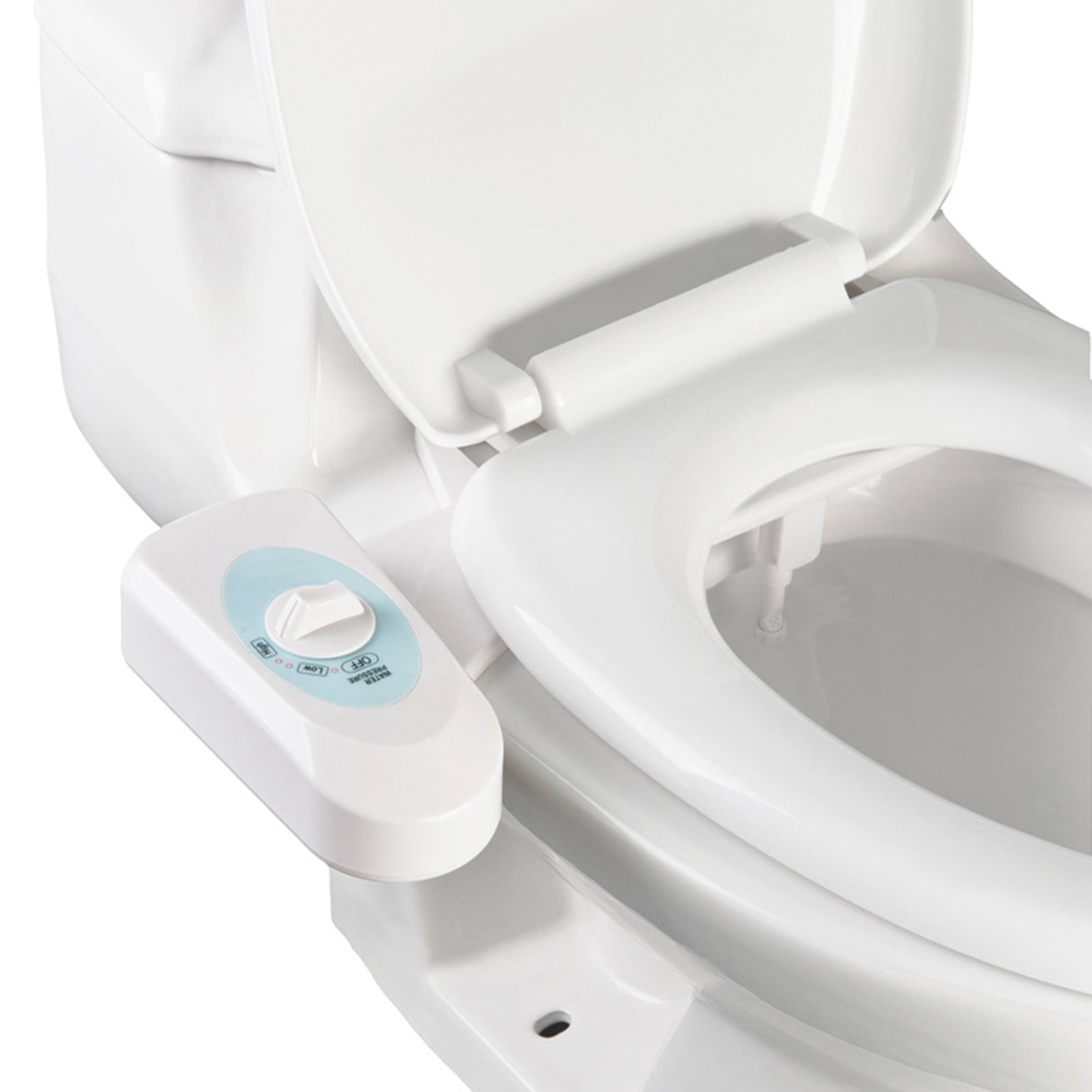 Bidet Toilet Seat Attachment Cool Water Sprayer Nozzle Cleaning Adjustable Pressure Feminine Wash Saves Toilet Paper Easy Install Universal Fit Compact Design for Hygiene & Freshness