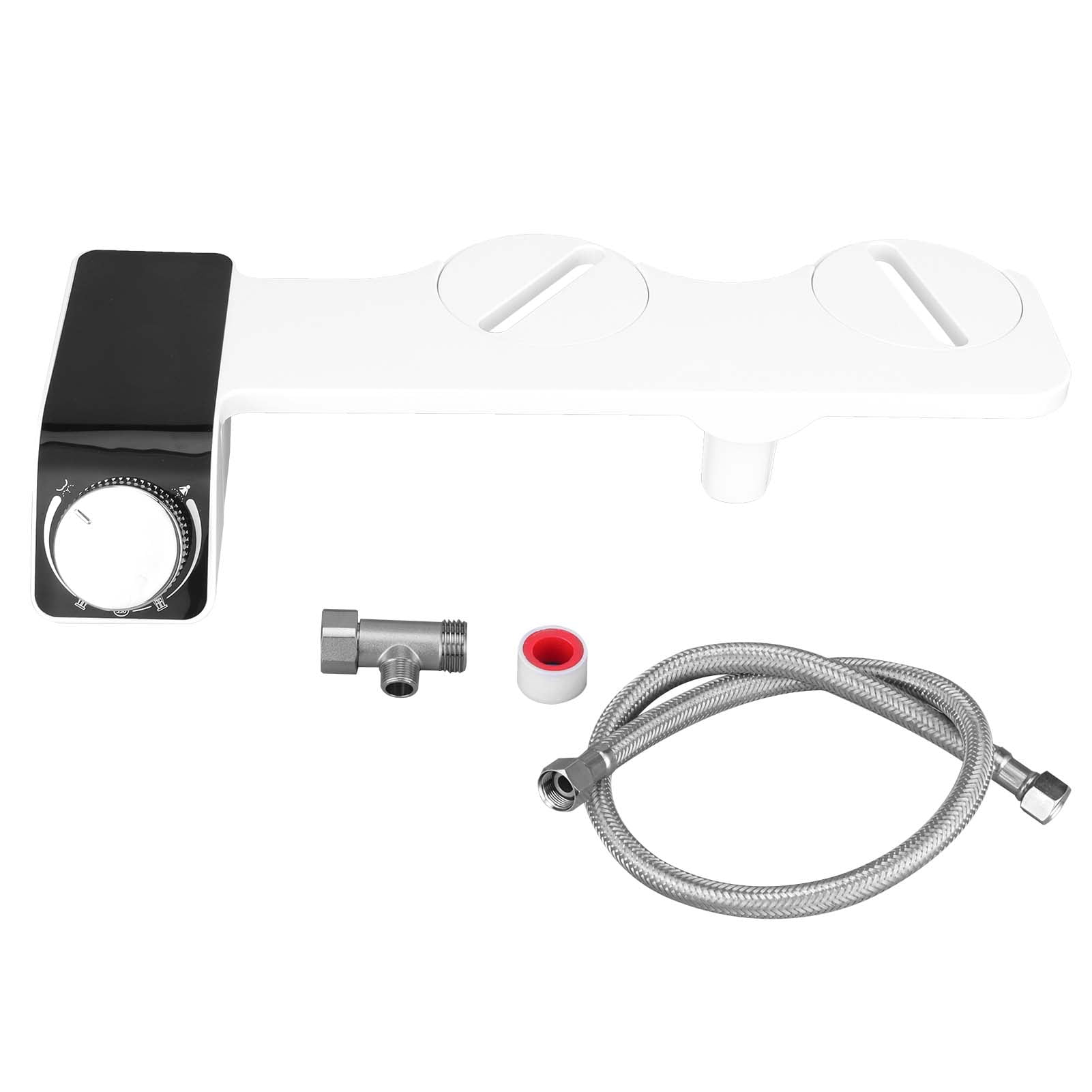 Bidet Toilet Seat Attachment NonElectric Dual Nozzle Adjustable