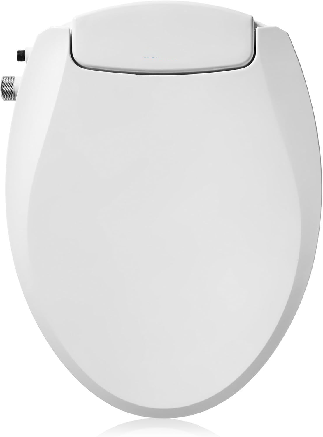 Bidet Toilet Seat Non-Electric Swash Seat, Fits Round Toilets, White  Dual Nozzle System, Ambient Water Temperature  Bidet with Easy Installation