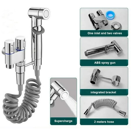 Bidet Toilet Sprayer Adjustable Water Pressure Convenient Cleaning Tool