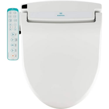 BidetMate 1000 Series Japanese Toilet Seat with Heated Bidet & Control Panel, Elongated